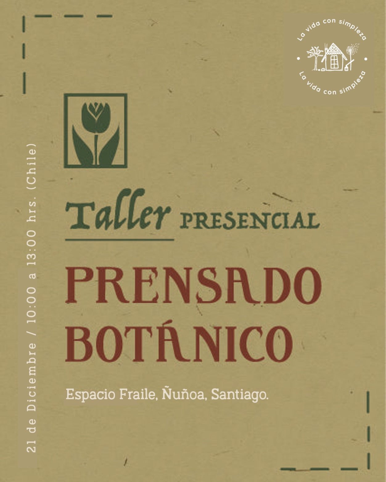 Taller Prensado Botánico (presencial)