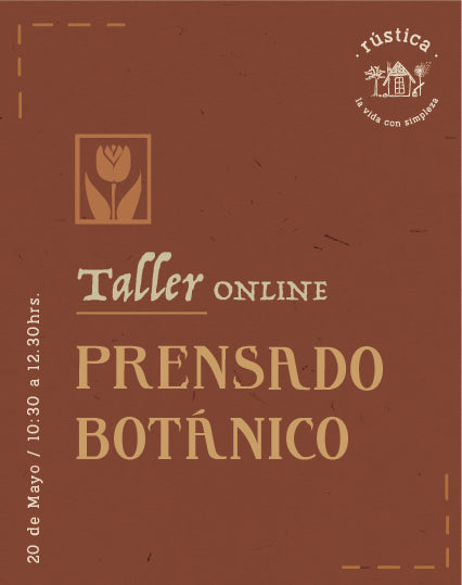 Pack Prensa Botánica + Taller Online