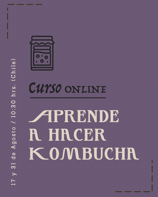 Curso Online Kombucha (grabado)