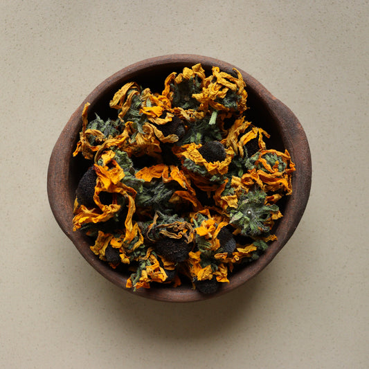 Flores de Rudbeckia deshidratadas
